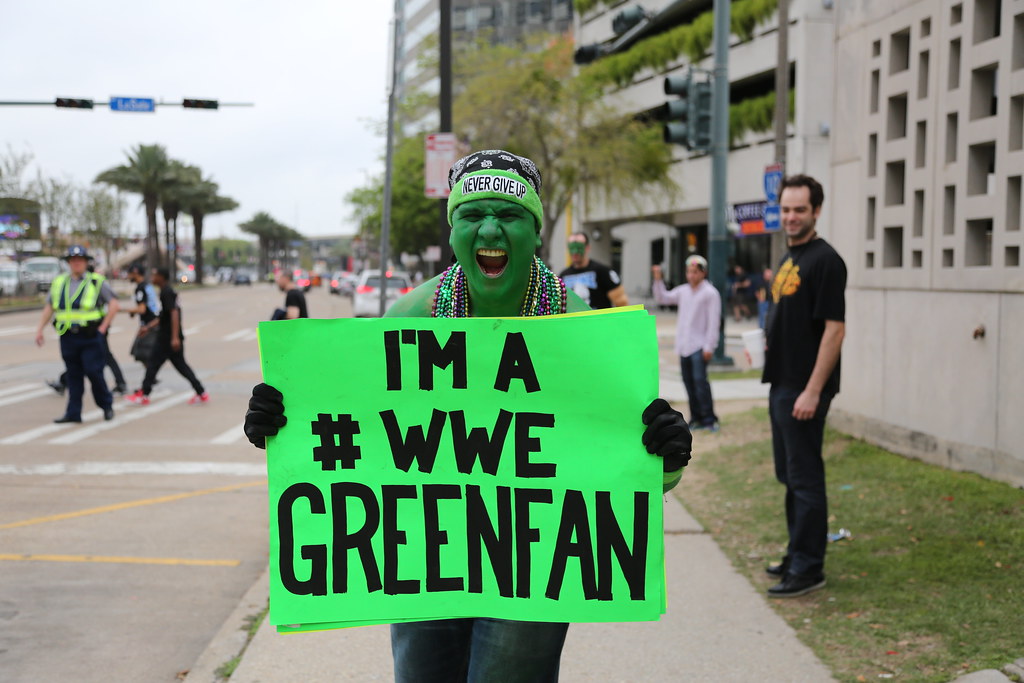 I'M A #WWE GREENFAN
