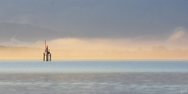 Just after sunrise at Lake Constance