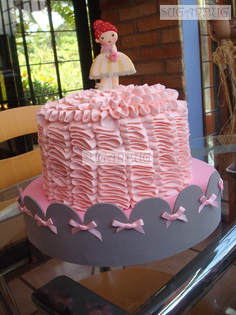 Tutu Ballerina Theme Cake