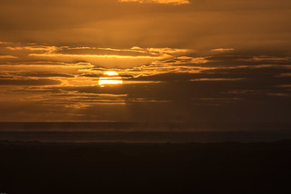 Sunset over the Nambung National Park near Cervantes, WA