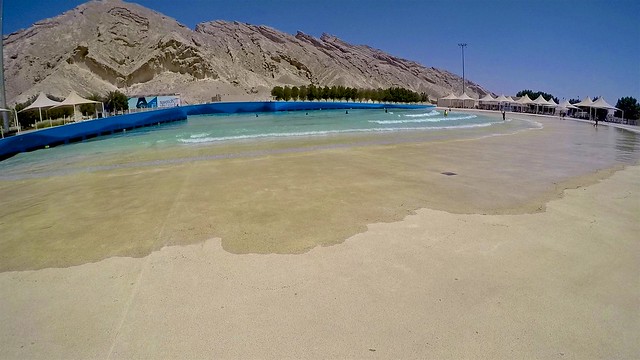 Wave pool in Al Ain, UAE