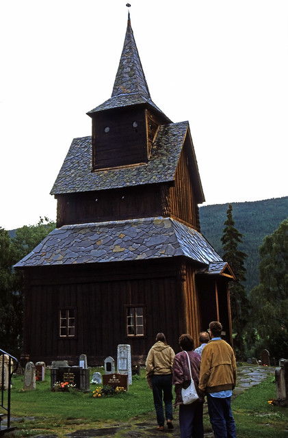 Norwegen 1998 (026) Stabkirche Torpo