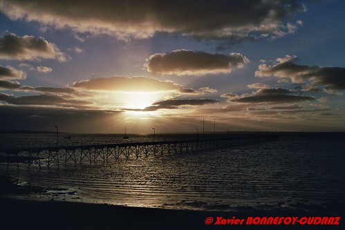 sunset au pont southaustralia ceduna australiel’