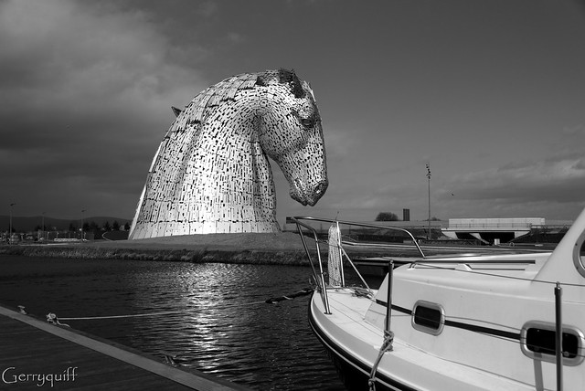 The Kelpies. (well one of them)