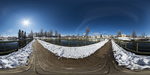 360x180 360 panorama pano equirectangular ptgui torsby värmland sweden easter snow påskafton snö påsk