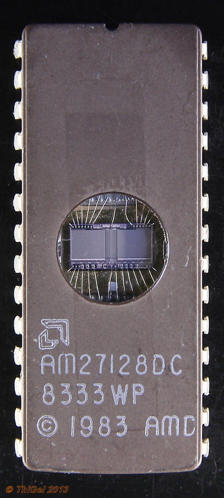 AM27128DC | AMD EPROM. 131072 bit/16384 byte programmable RO… | Flickr
