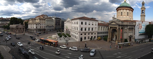 Bergamo from my hotel sooc