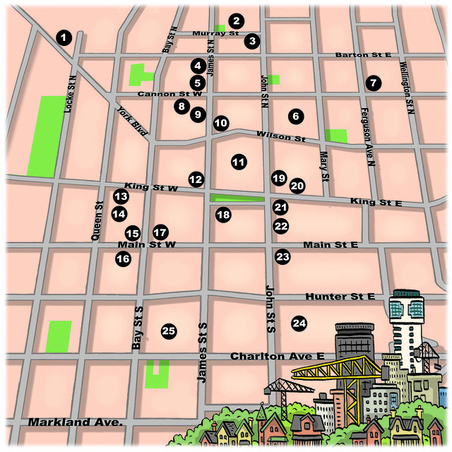 Downtown Development Map 2013 - a photo on Flickriver