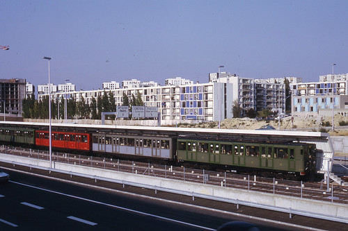 JHM-1974-1381 - France, Paris RATP, Mtro, ligne 8, rames Sprague