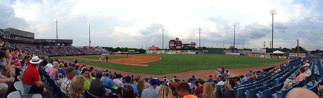 Celebrating 'Murica at Greer Stadium with the Sounds
