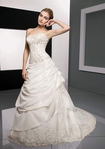 luxury cheap beautiful strapless wedding dresses | Strapless… | Flickr