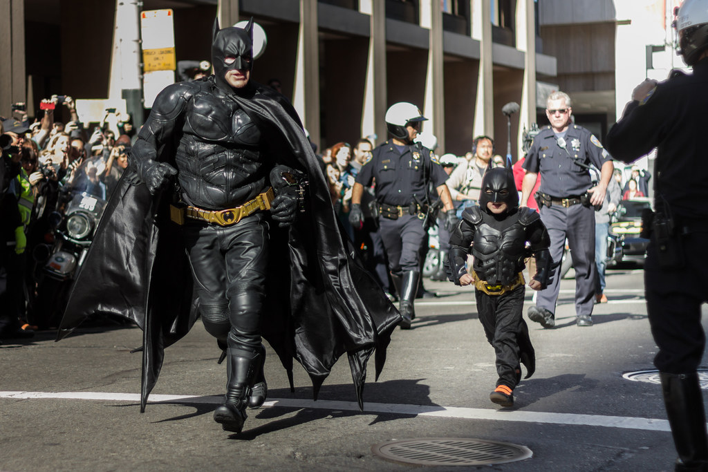 #sfbatkid - arrival at the bank!