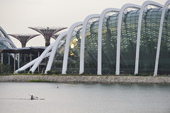 Kayaker, Flower Dome, Gardens by the Bay
