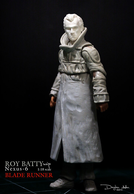 Roy Batty WIP sculpt
