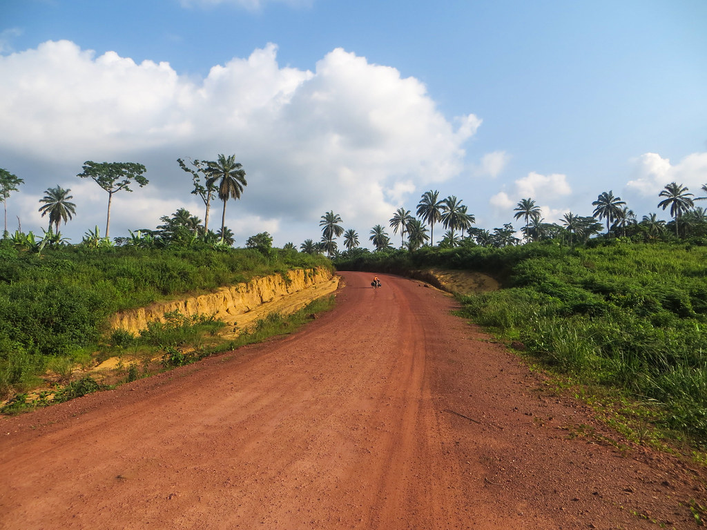 Roads of Lekoumou province, Congo