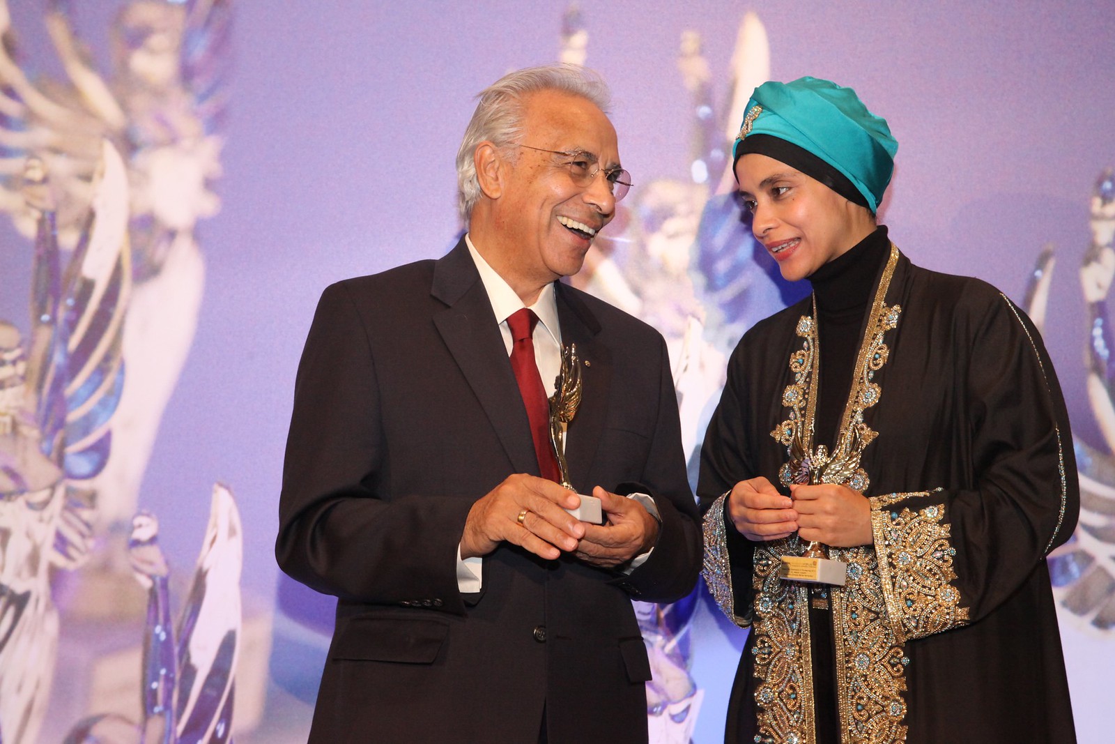 Dr Ibrahim Abouleish (Egypt), Dr Maisah Sobaihi (Saudi Arabia)