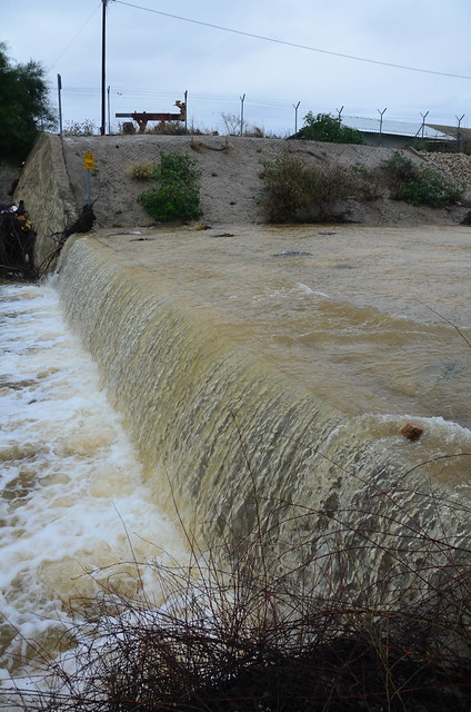 Flood in Wadi Natif, S of Beit Nabala