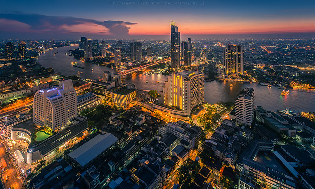 Bangkok City at Twilight