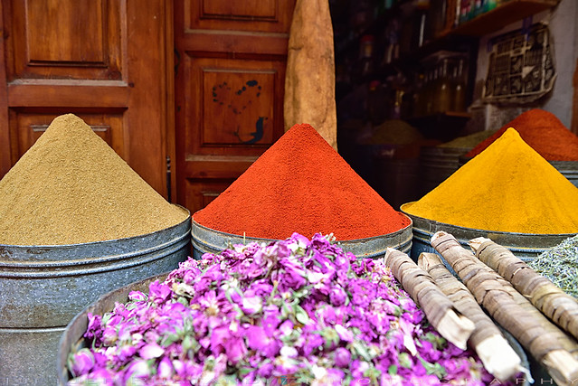Spices colors
