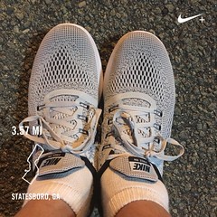 RAC Loop Extended: Anti-Clockwise #SundayRunDay #RACLife #NikePlus  On a related note, these are the most subdued running shoes I've owned in a long, long time... in like almost 25 years!