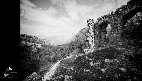 trees two white mountain black monochrome turkey mono ruins arch view dynamic path arches hike valley bushes termessos sigma1224mmf4556 antalyaprovince geirkristiansen topazbweffects2 lowercitywall