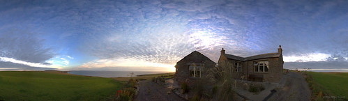 road uk sunset sea sky panorama house clouds island scotland orkney solitude horizon oru stitched hss 2015 westray bisgeos sliderssunday