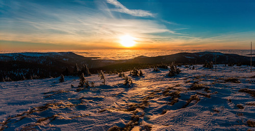 inverze inversion jeseniky czech skies winter nature zima mountain hory příroda outdoor snow sun slunce clouds czphoto