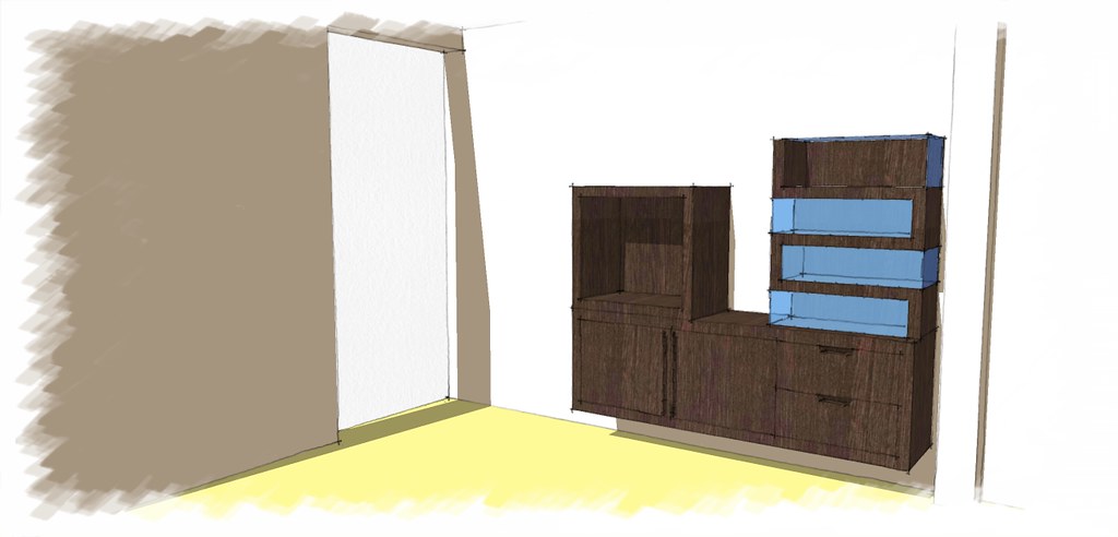 CENTRO DE ENTRETENIMIENTO | Diseño de mobiliario habitaciona… | Flickr