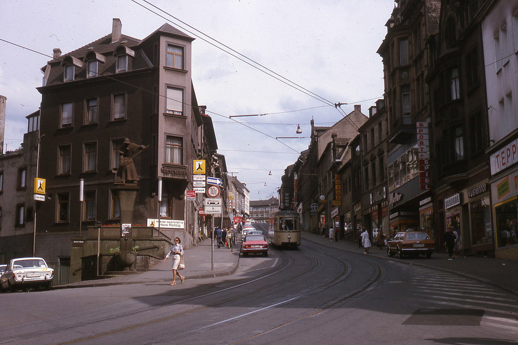 JHM-1975-1240 - Allemagne, Neunkirchen, tramway GT4