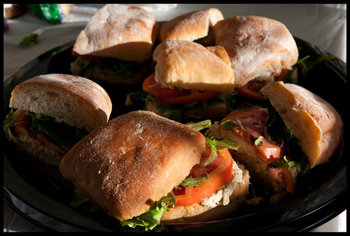 Sandwiches from Cafe Amelie.  Photo by Ryan Hodgson-Rigsbee www.rhrphoto.com