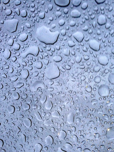 cameraphone blue apple water rain drops phone drop edge views droplet 365 500views 500 hdr raindrop sunroof project365 iphone5 iphone365 iphoneography snapseed