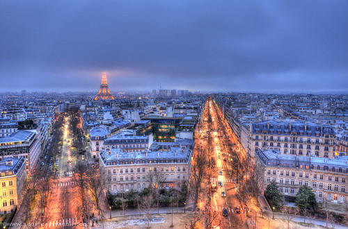 Paris By Night HDR