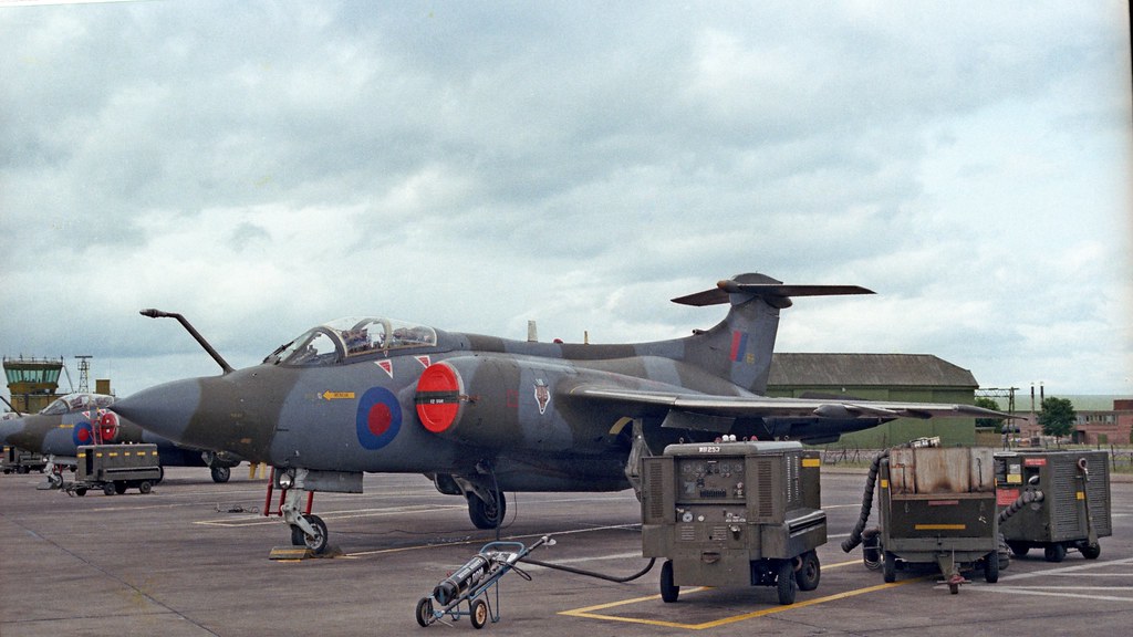 HS Buccaneer S.2, XV168 when it was with 12 Sqn at Lossie.