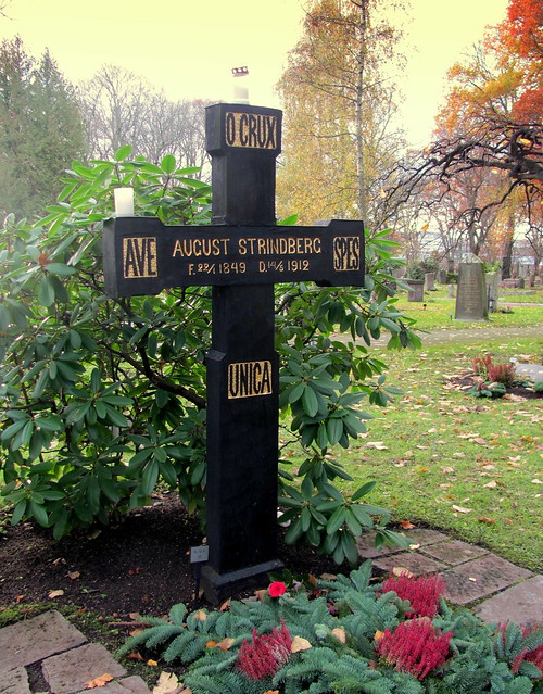 August Strindbergs grav vid Haga Norra