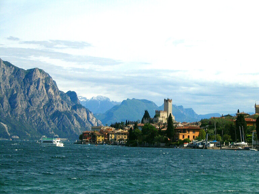 Malcesine, Lake Garda, Italy.