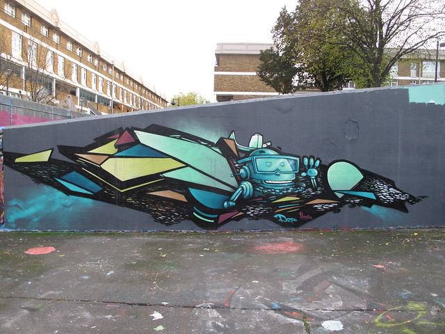 Dep graffiti, Stockwell