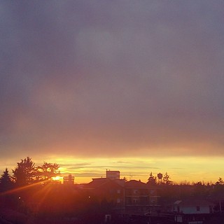 sky #cloud #cloudporn #sun #sunset #light...