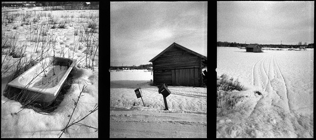 Winter triptych