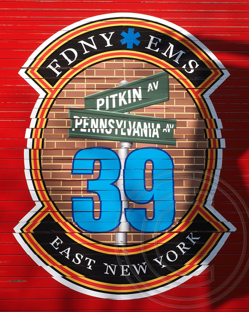 EMS39 FDNY EMS Battalion 39 Pennsylvania Ambulance Station, East New York, Brooklyn, New York City