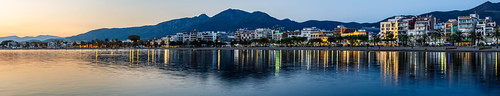 20170410-KX0A9249-Pano by Häjk, eos5dmarkiv ef702004lisusm spain spanien costabrava rosés sunset sonnenuntergang sun meer sea lightr