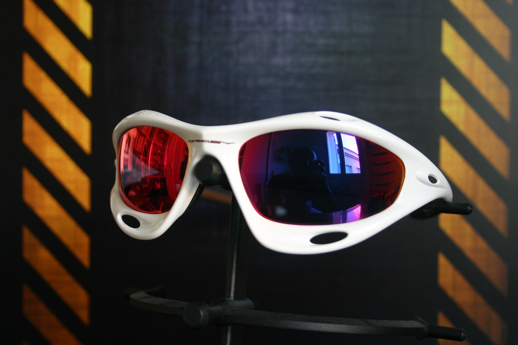 Oakley Racing jacket white pearl + red 