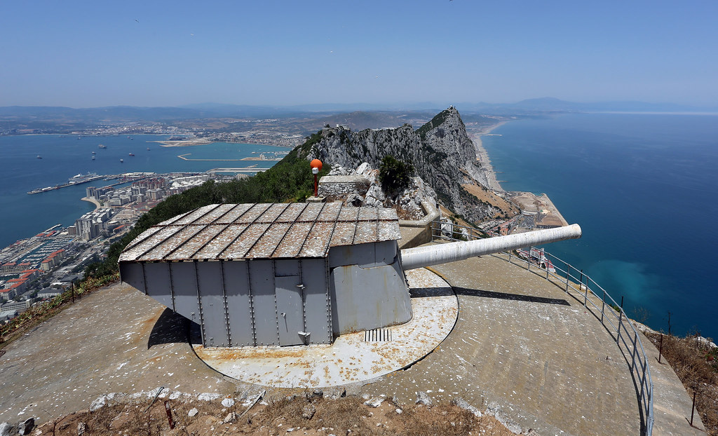 9.2 inch Mark X Coastal Defence Gun, Breakneck Battery, Upper Rock, Gibraltar