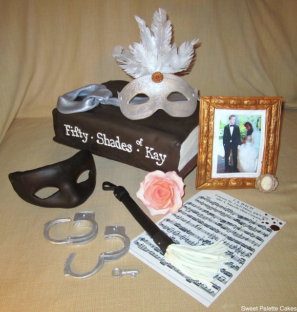 Fifty Shades of Grey cake