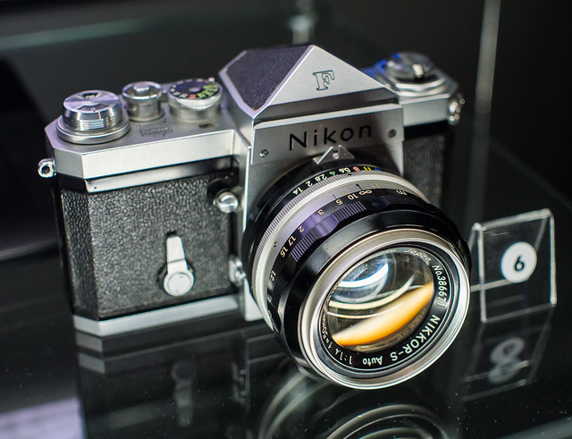 Nikon F with Nikkor 1.4/50