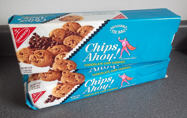 Vintage 1973 Nabisco Chips Ahoy! Chocolate Chip Cookies Bags Wrappers