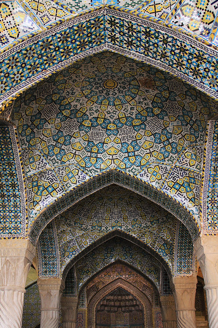 Vakil Mosque arches
