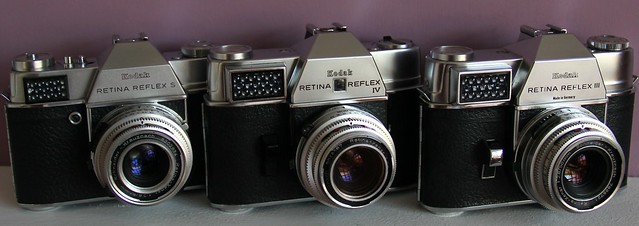 Kodak Retina Reflex S, IV, III