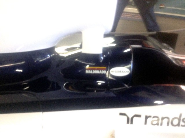 Pastor Maldonado's FW33 Williams at The Donington Collection