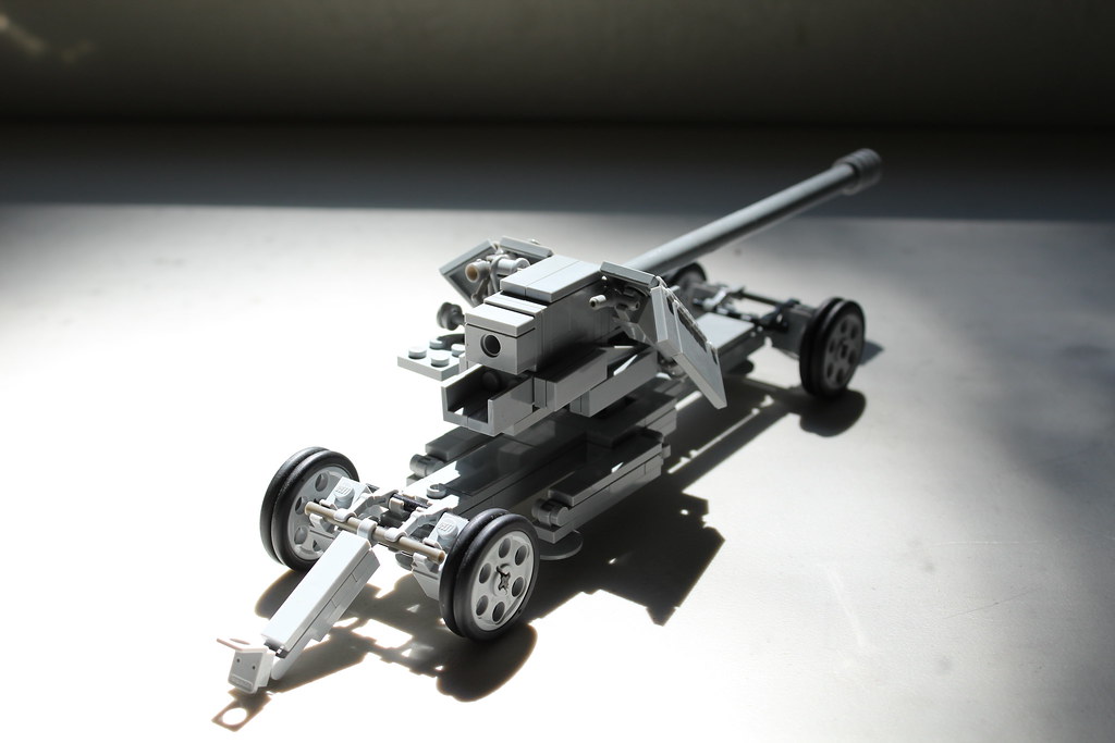 12.8cm PaK 44 L/55 [Krupp] Version Three | Completely rebuil… | Flickr
