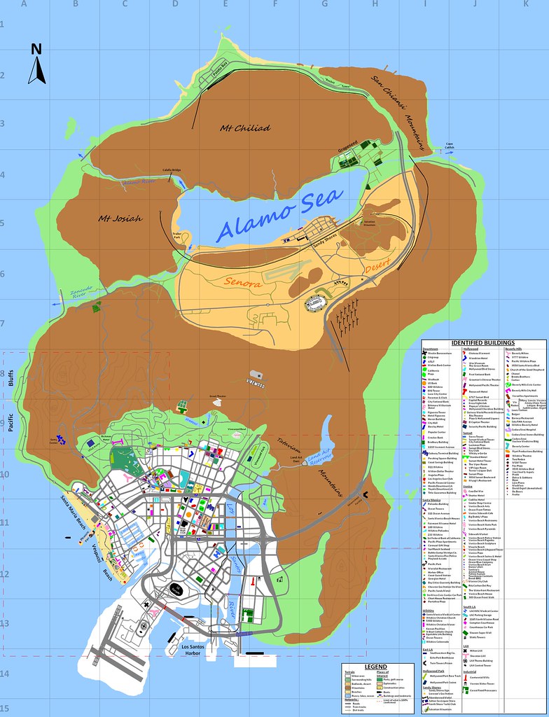 GTA V Map (Aug 16th), GTA V, Thomas Rondeau